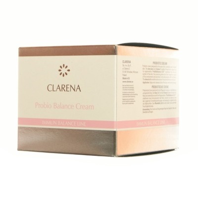 Clarena Probio Balance Krem probiotyczny 50 ml