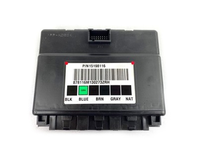 HUMMER H2 03-07R BCM MODULE COMFORT 15198116  