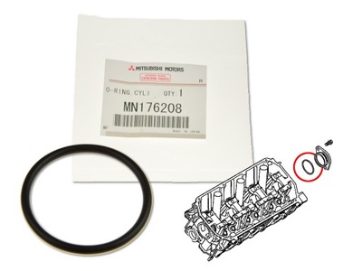 O-RING CULATA DE CILINDROS MN176208 ORIGINAL MITSUBISHI  