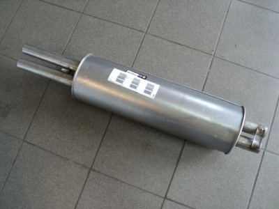 Гаситель конечный труба выхлопная mercedes w108 фото №1