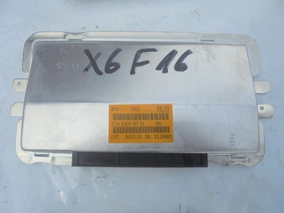 Модуль блок управления bmw x6 f16 6874797 фото №1