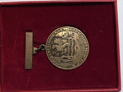 PRZYPINKA MEDAL SŁUPSK ZA ZASŁUGI 1979