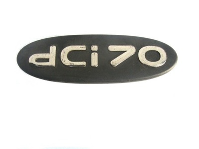 EMBLEMA ZNAK INSIGNIA EN MOLDURA DERECHA KANGOO DCI 70  