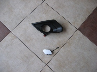 Заглушка фаркоп - перед - решітка ліва - opel corsa e фото №1