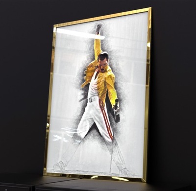 Kolekcja Grafiki Plakaty Freddie Mercury Queen A3