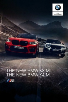 BMW X3M X4M PROSPEKT 2019 ENGLISH VERSION EXPORT  