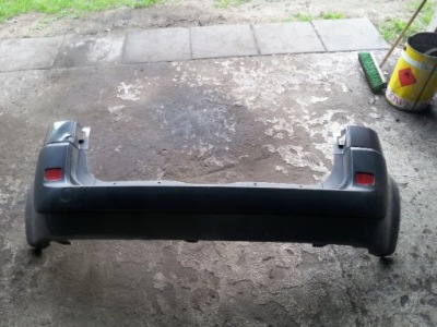 Renault scenic ii - бампер задняя задний nv603 фото №1