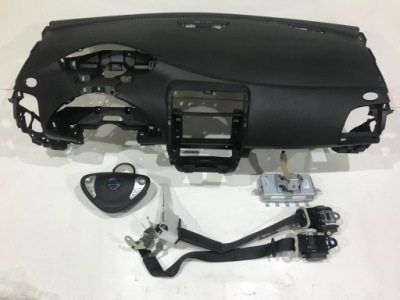 Nissan leaf приборная панель консоль подушка безопасности подушки безопасности ремни оригинал демонтаж фото №1