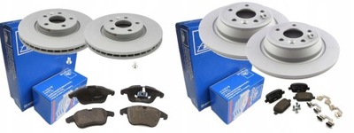 DISCOS ZAPATAS ATE PARTE DELANTERA PARTE TRASERA FORD MONDEO IV MK4  