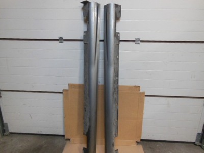 Накладки пороговые накладки mercedes w204 amg порог фото №1