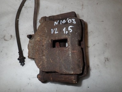 Nissan almera n16 00-06 суппорт передний левый фото №1