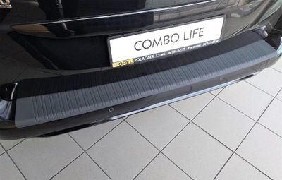 Накладка защита молдинг бампера opel combo 2018- фото №1