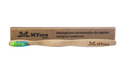 Szczoteczka Bambusowa ekologiczna drewniana