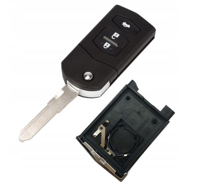 Ключ pilot корпус mazda 2 3 5 6 rx-8 cx-7 3p фото №1