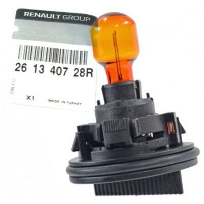 Лампочка роз'єм поворотник перед clio iv py24w фото №1