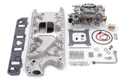 COLECTOR CARBURADOR EDELBROCK FORD V8 4.7 5.0 289 302  