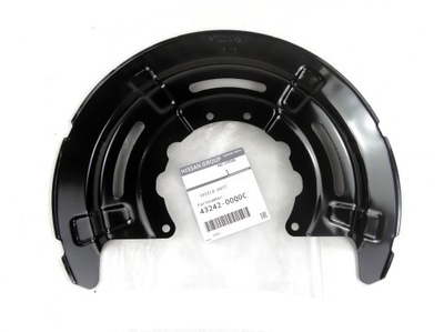 Диск якірна захист задня renault master iii 10- фото №1