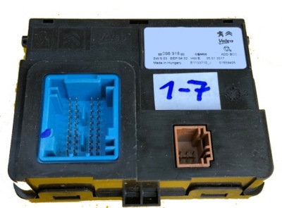 Модуль блок керування peugeot 3008 9809891880 фото №1