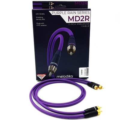 Melodika MD2R10 Interkonekt Cinch 2RCA 2xRCA 1.0m