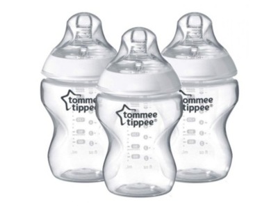 TOMMEE TIPPEE BUTELKA 3x 260ML ZE SMOCZKIEM WOLNY