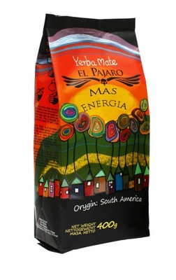 Yerba Mate El Pajaro Mas Energia 400 g