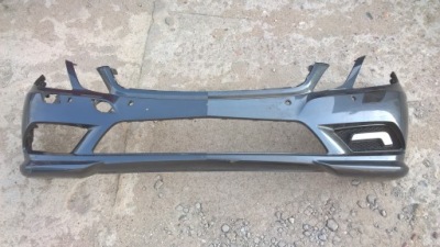 Mercedes e 207 amg бампер перед+ лівий led решітка фото №1