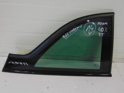 Скло кузовна orginał 40% opel adam права 14r фото №1