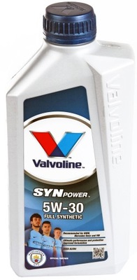 OLEJ SILNIKOWY VALVOLINE SYNPOWER 5W30 1L