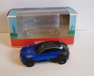 Norev Mini-jet 1:64 Peugeot Concept Quartz blue