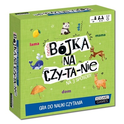 Bójka na czytanie - gra do nauki czytania 6+