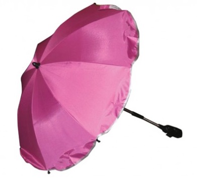 KEES PARASOL PARASOLKA DO WÓZKA FILTR UV 30 Pink