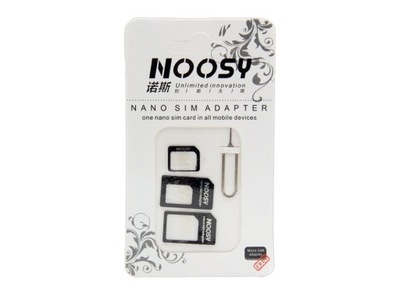 NOOSY ADAPTERY DO KARTY SIM MICRO NANO ADAPTER