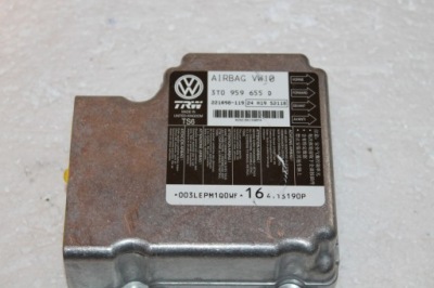 Датчик блок керування подушок skoda superb 2 ii фото №1