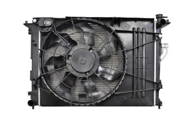 Комплект радиатор вентилятор kia sportage 09- mt фото №1