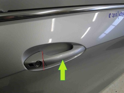 Mercedes e klasa 207 cabrio ручка дверь правое фото №1