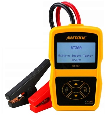 ENSAYADOR PARA BATERII AKUMULATOROW 12V AUTOOL BT360 PL  