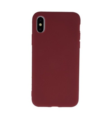 ETUI CASE SLIM MATOWE do IPHONE 11 burgundowy