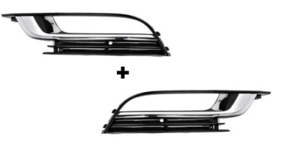 2x решётка решётка радиатора бампера kpl. vw passat cc 12-17 фото №1