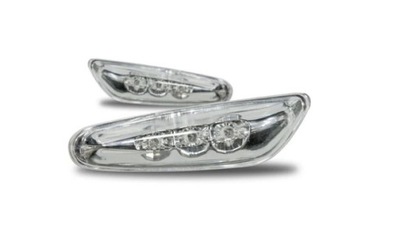 ПОВОРОТИ БОКОВЫЕ BMW E46 СЕДАН 1999-05 LED (СВЕТОДИОД ) ХРОМ