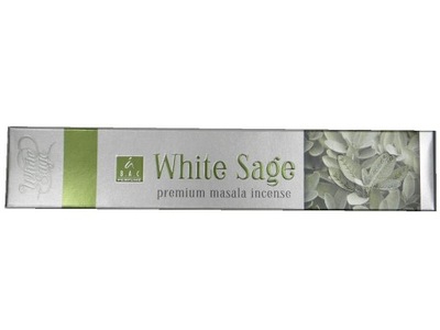 Kadzidła indyjskie - WHITE SAGE - BALAJI