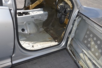 Porsche cayenne 955 порог блок двигателя правый перед фото №1