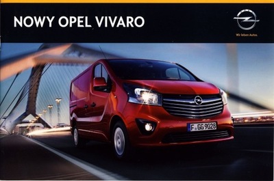 OPEL VIVARO PROSPEKT MODELO 2015 POLACO 07 2014  