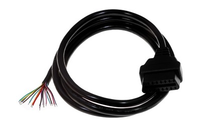 Gniazdo Żeńskie OBD2 z Kablem 1m Kabel Przedłużka