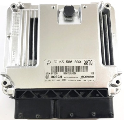 COMPUTADOR ECU OPEL CORSA D 55580830 0281017960  