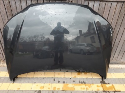 Капот hyundai santa fe ii 06-12r czarna фото №1