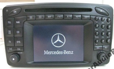 RADIO CD COMAND MERCEDES W203 W209 W463 NAVEGACIÓN  