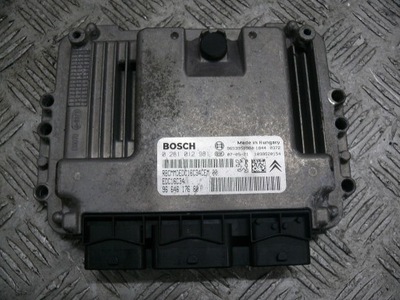 Citroen c4 picasso бортовой компьютер двигателя 0281012981 фото №1