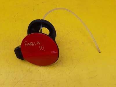 Skoda fabia iii кришка заливної пального czerwona фото №1