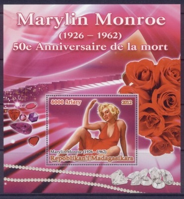 Marylin Monroe aktorka film Madagaskar bl #MDG1204