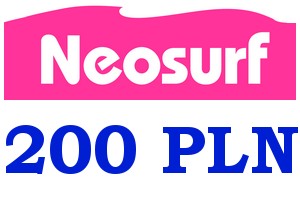 VOUCHER NEOSURF 200 ZŁ PLN